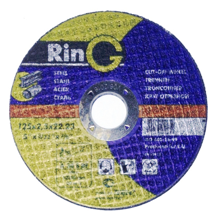 картинка - Круг отрезной 41 14А 125х1,6х22, RinG