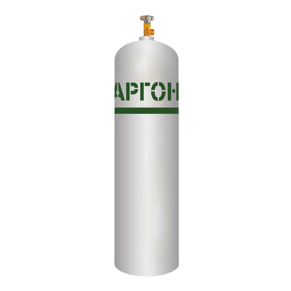 картинка - Баллон аргоновый  5 -150У (новый, 5 л пустой)